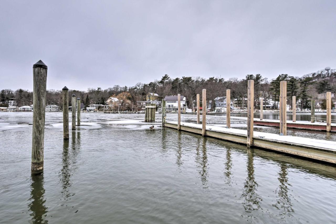 Walk To Water St And River Quaint Saugatuck Apt Eksteriør billede